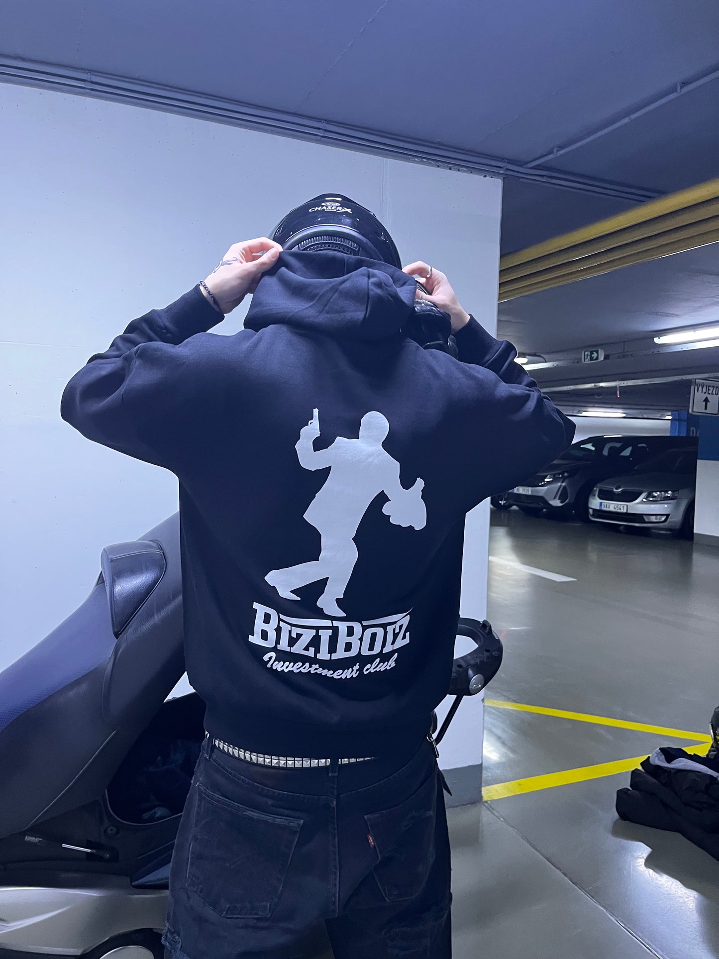 "FAST MONEY" Zip Hoodie