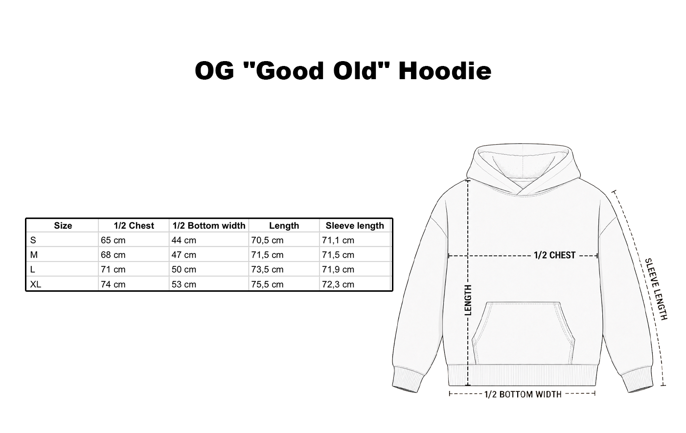 OG "Good Old" Hoodie