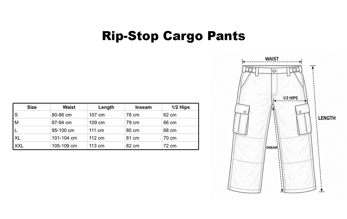 Rip-Stop Cargo Pants