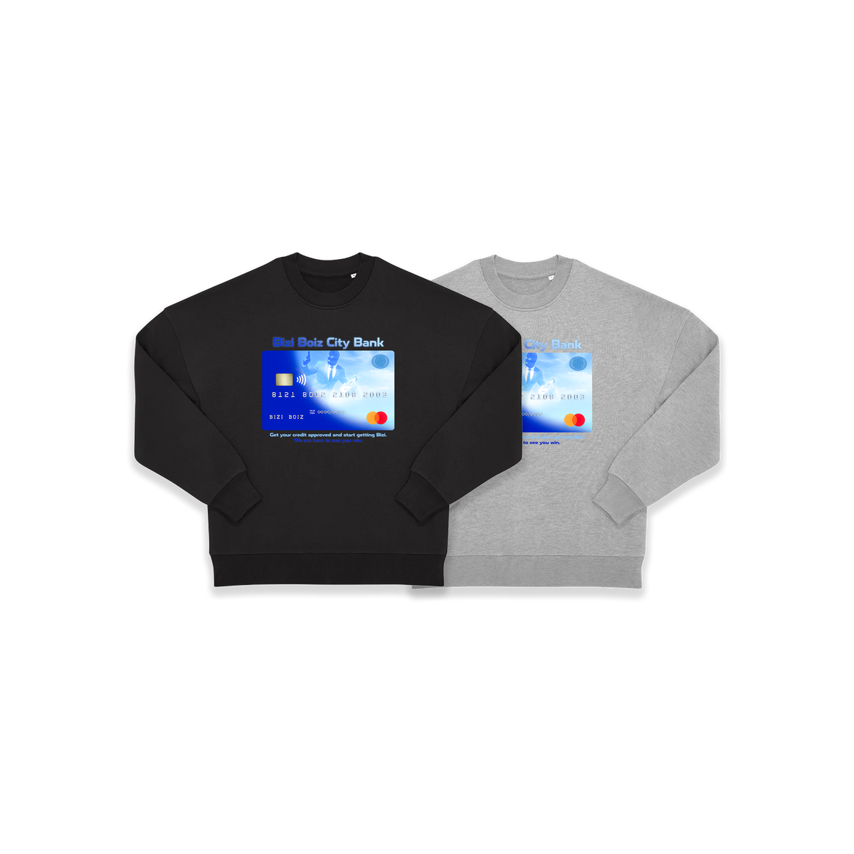 "CITY BANK" Crewneck