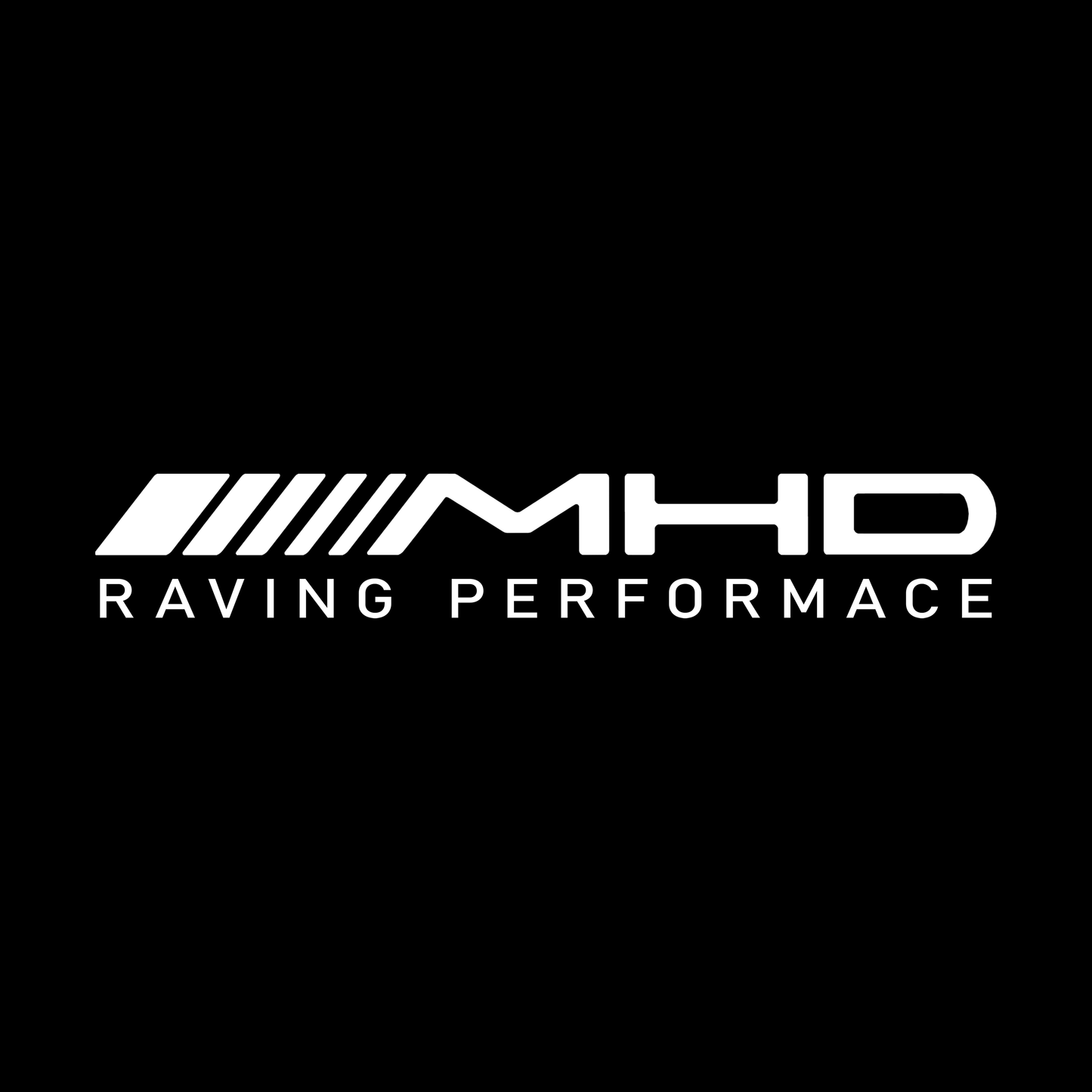 MHD "RAVING PERFORMANCE" T-Shirt (black) PRESALE