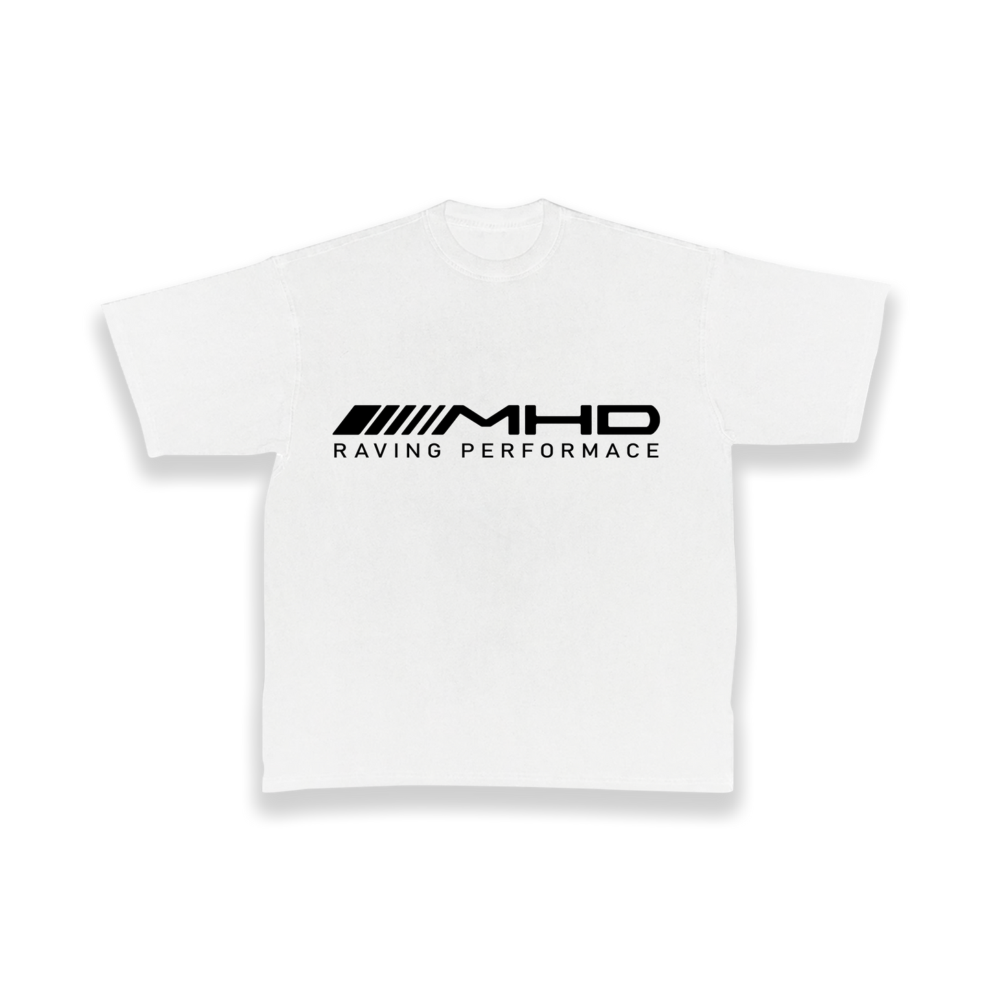 MHD "RAVING PERFORMANCE" T-Shirt (white) PRESALE