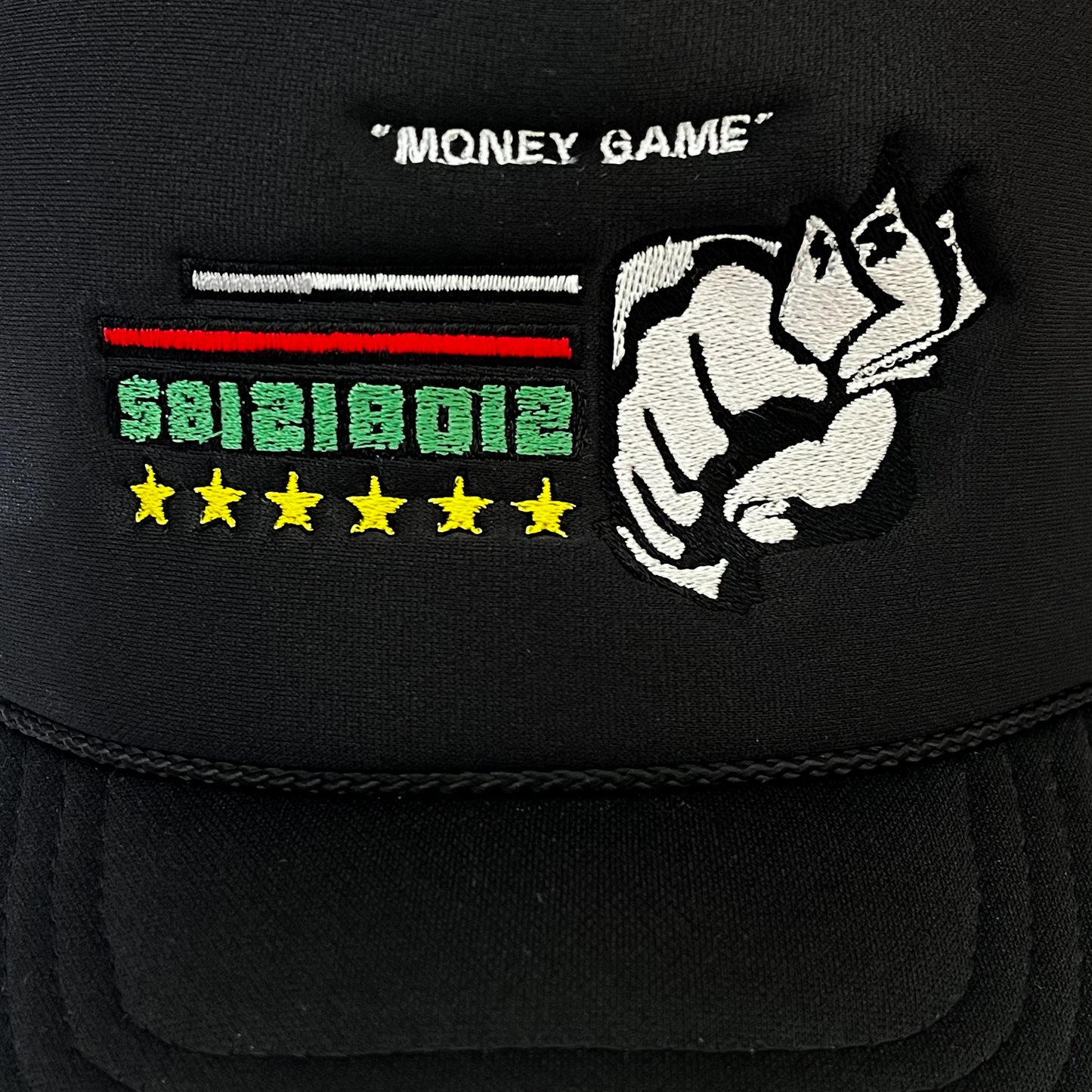 "MONEY GAME" TRUCKER CAP (black)