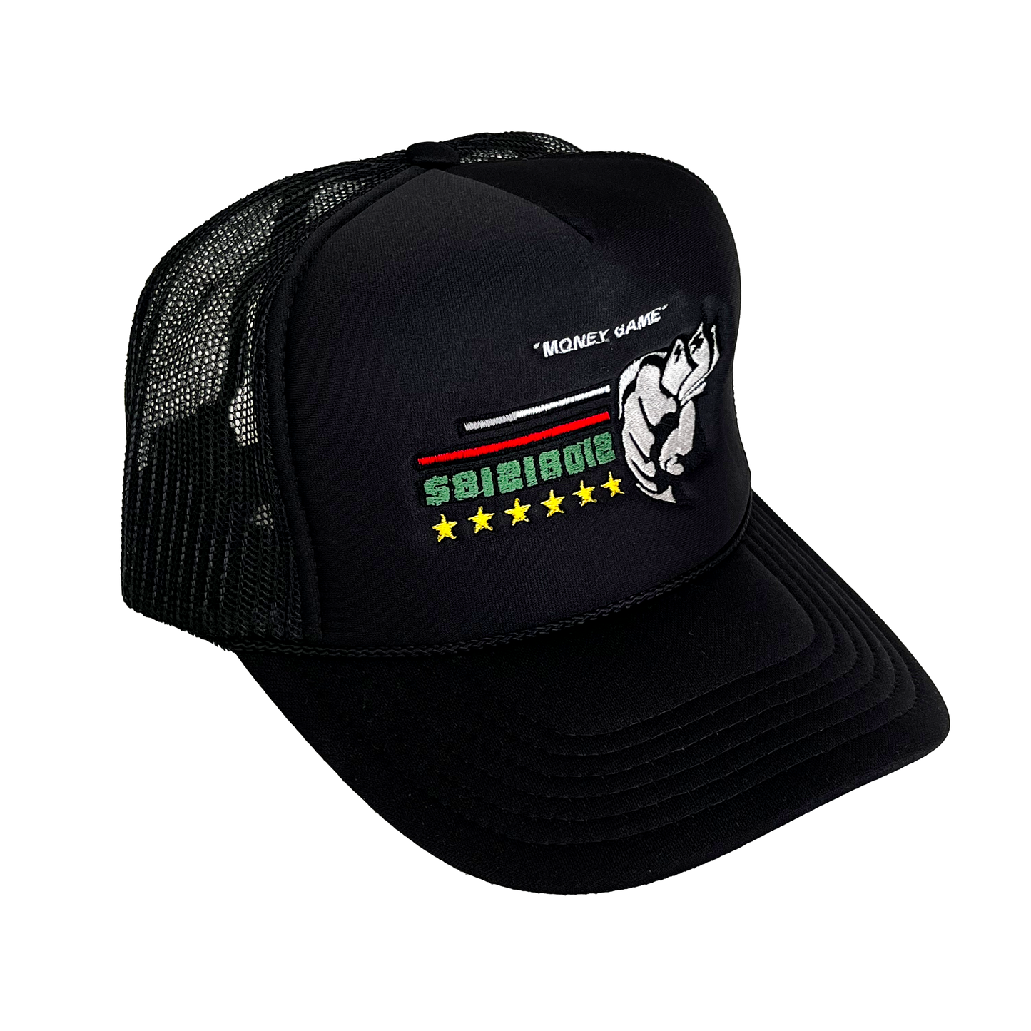 "MONEY GAME" TRUCKER CAP (black)
