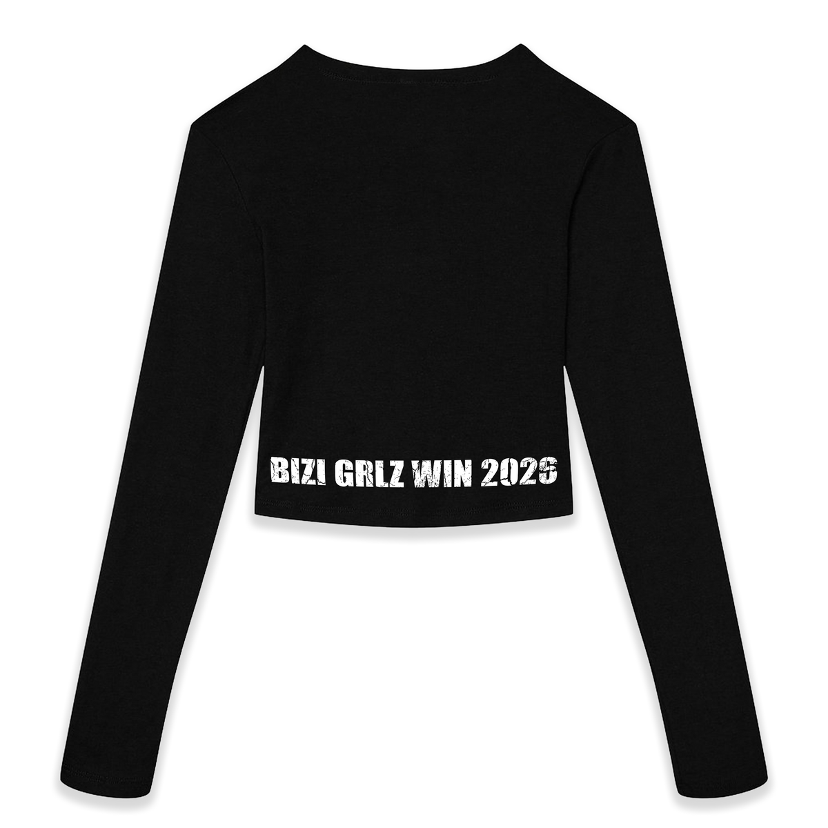 OG "BIZI GRLZ" Cropped Longsleeve