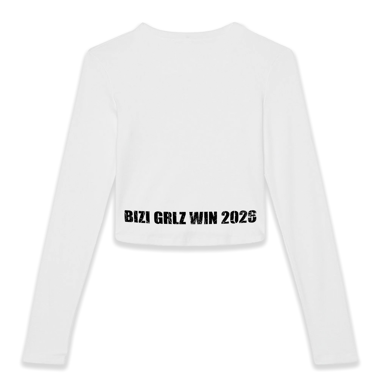 OG "BIZI GRLZ" Cropped Longsleeve