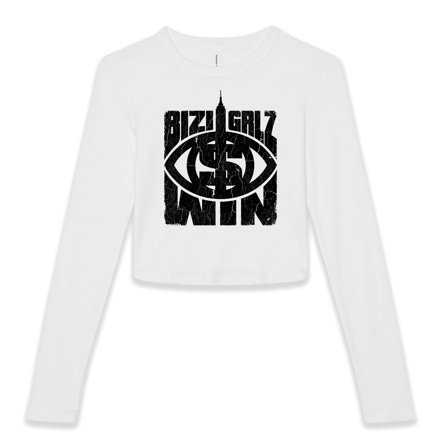 OG "BIZI GRLZ" Cropped Longsleeve