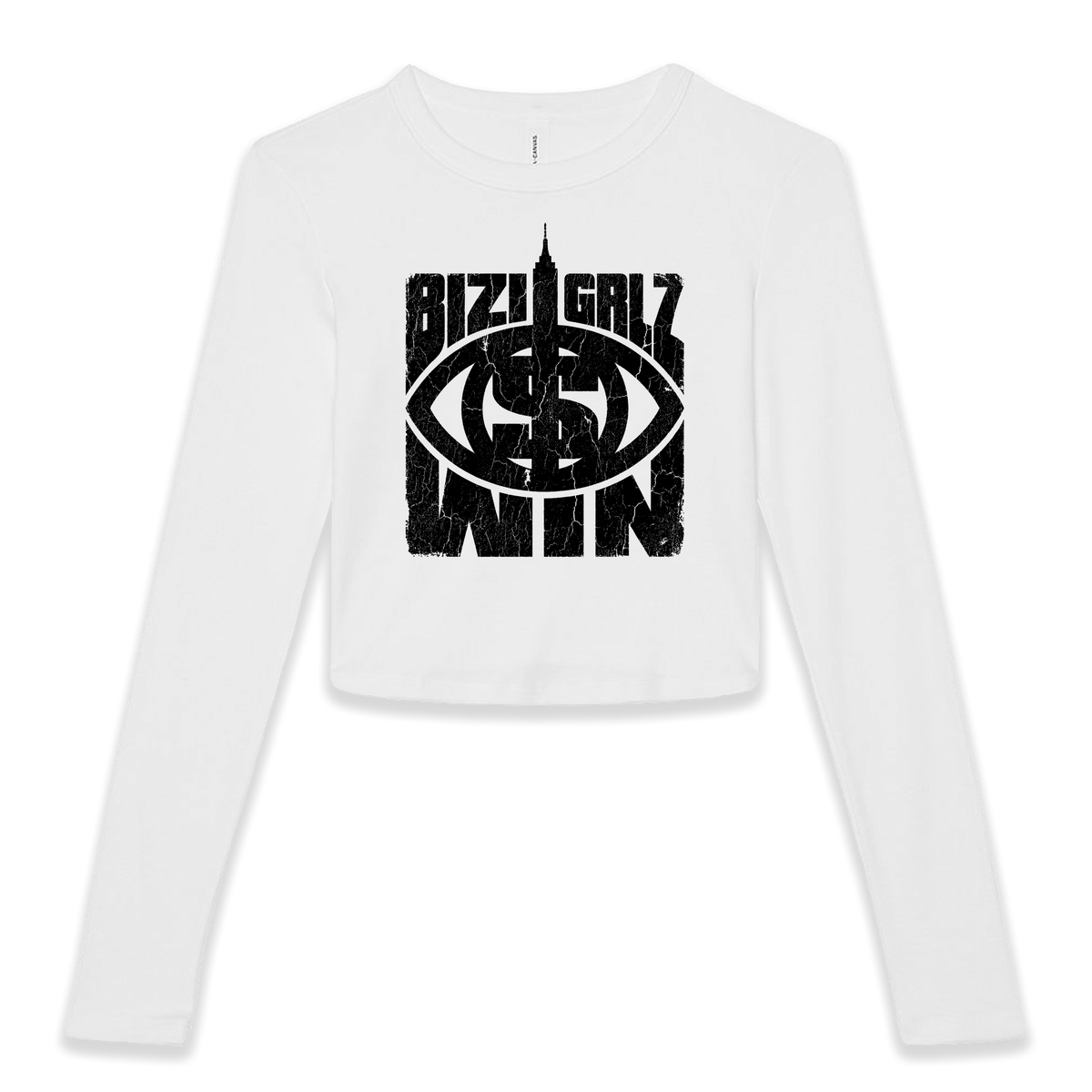 OG "BIZI GRLZ" Cropped Longsleeve