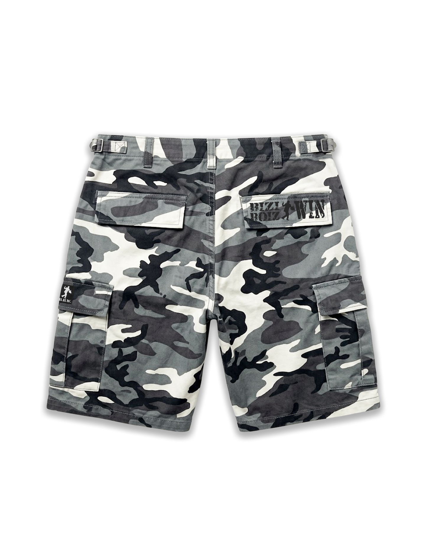 "RULEZ" Rip-Stop Cargo Shorts
