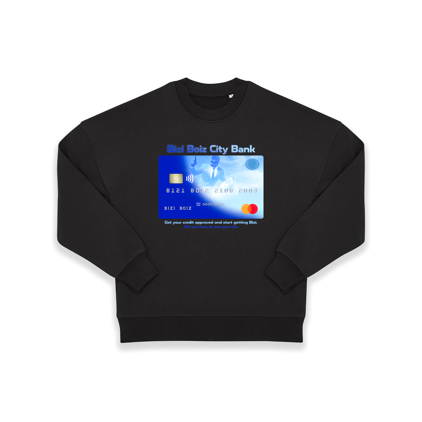 "CITY BANK" Crewneck
