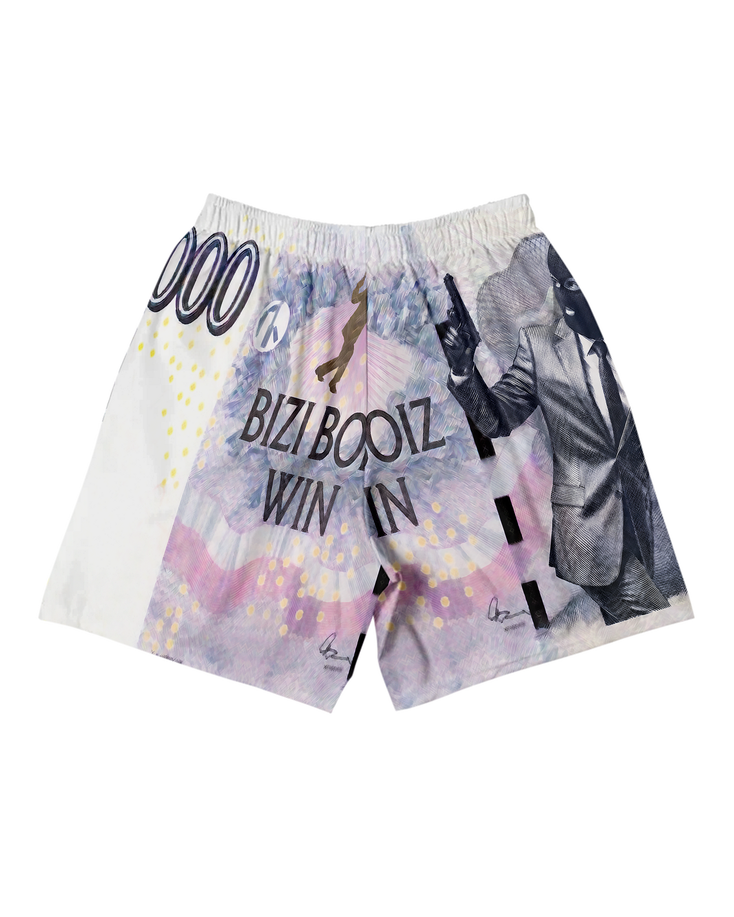"COUNTERFEIT" Track Shorts
