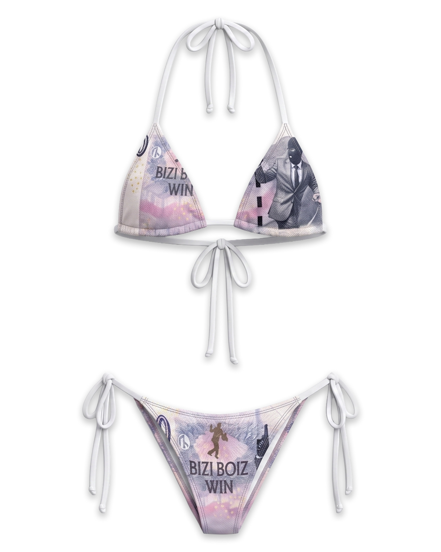 "COUNTERFEIT" Bikini Set