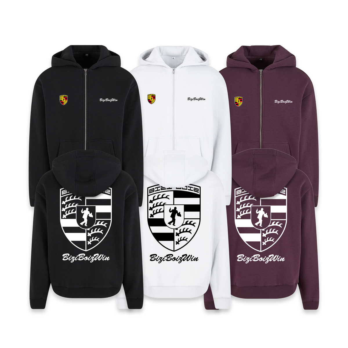 "FAST MONEY V.2" Zip Hoodie