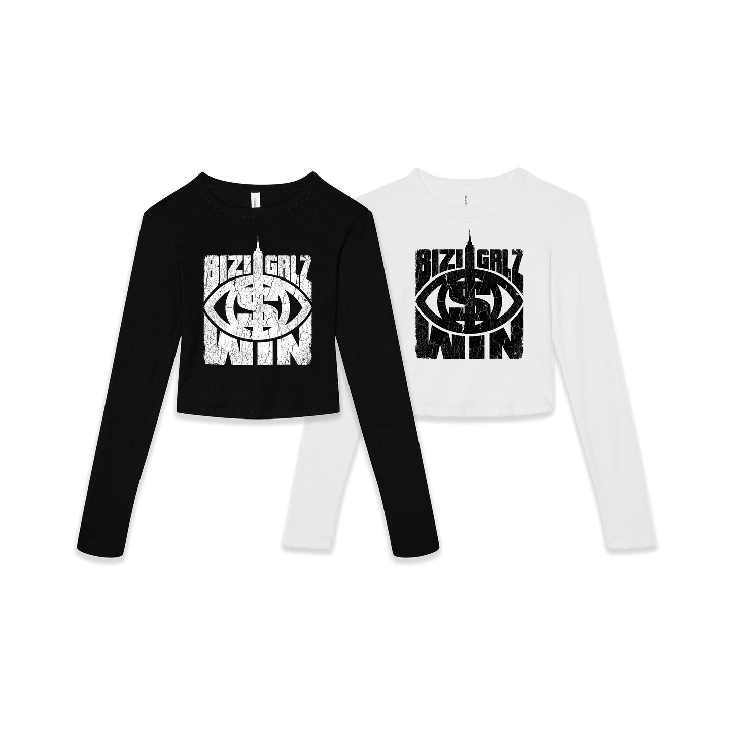 OG "BIZI GRLZ" Cropped Longsleeve