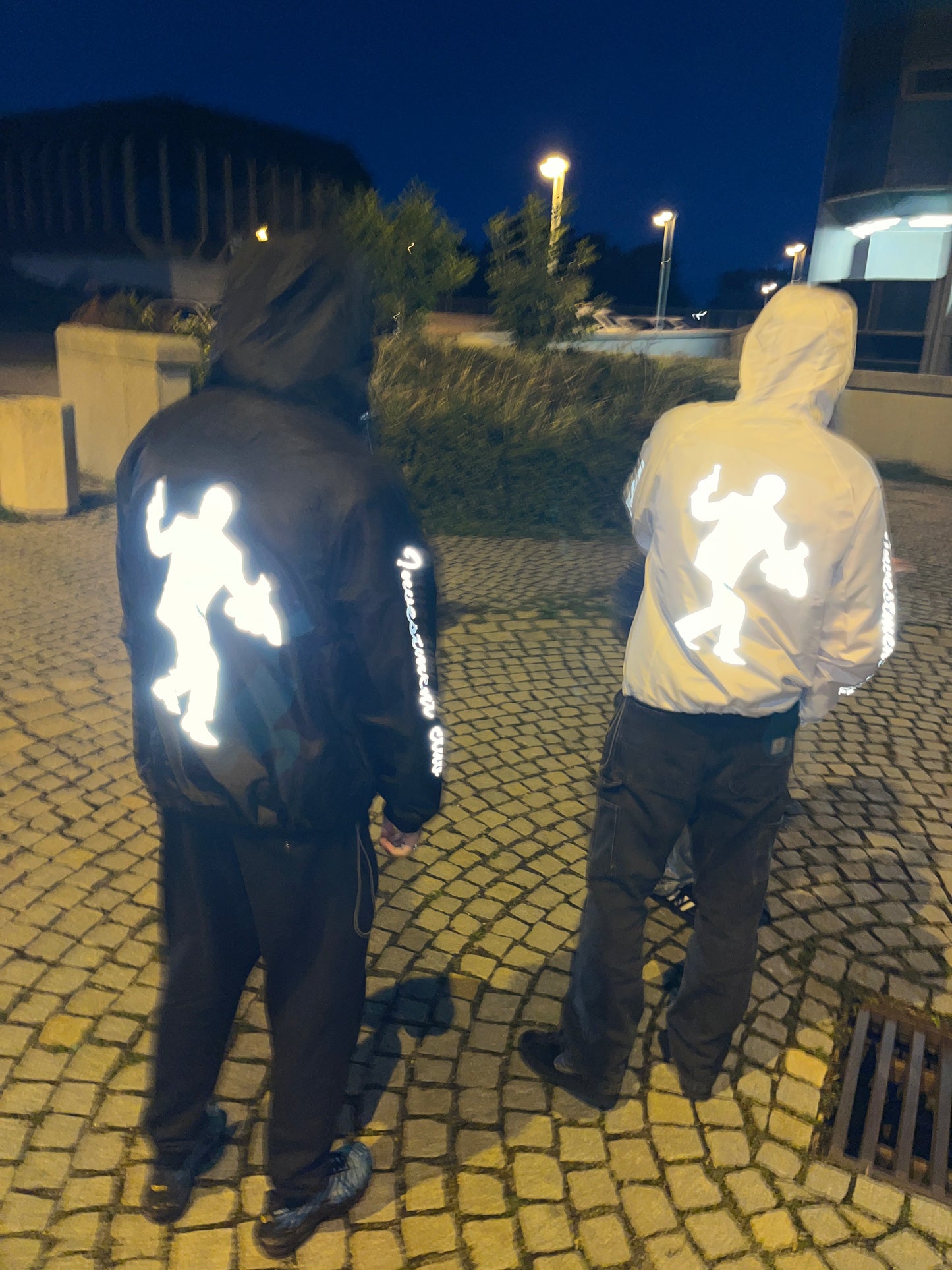 "FAST MONEY" Wind&Waterproof Reflective Jacket (black)