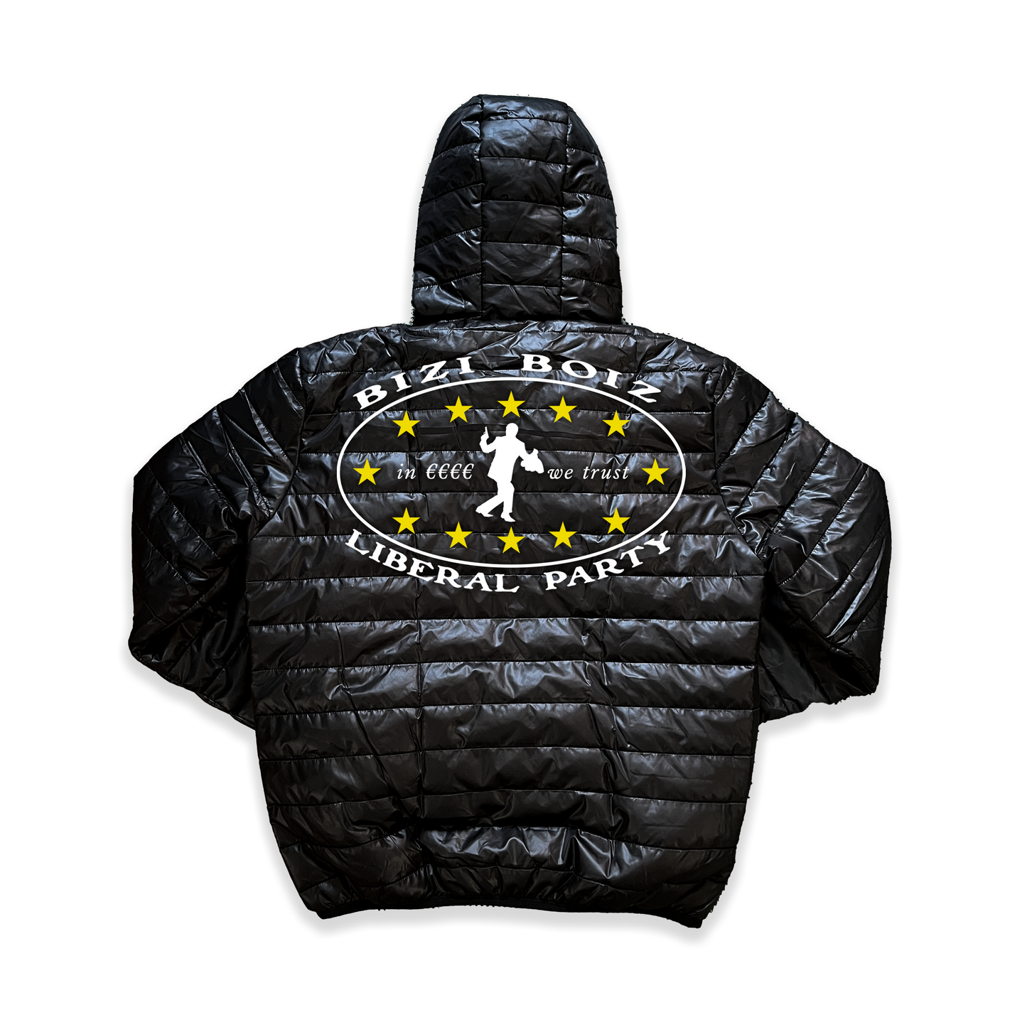 "LIBERAL PARTY" Puffer Jacket