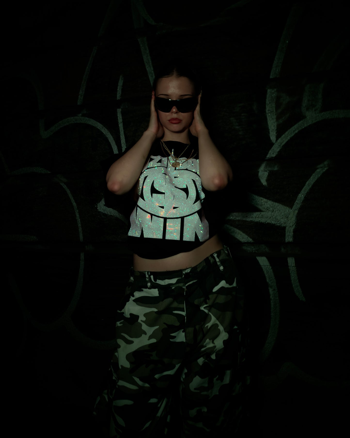 "Good Old" Rhinestone T-Shirt
