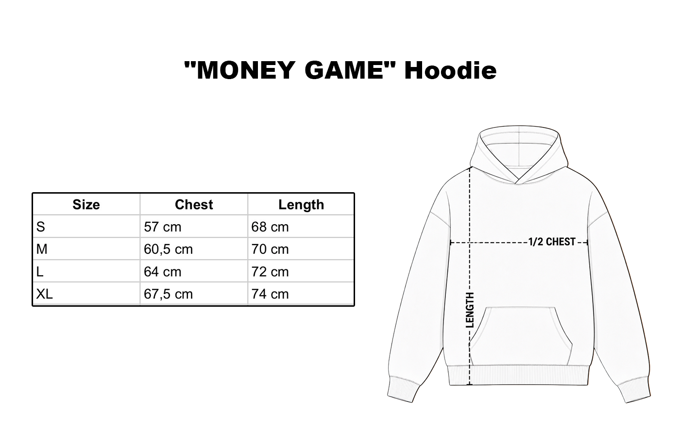"MONEY GAME" Hoodie