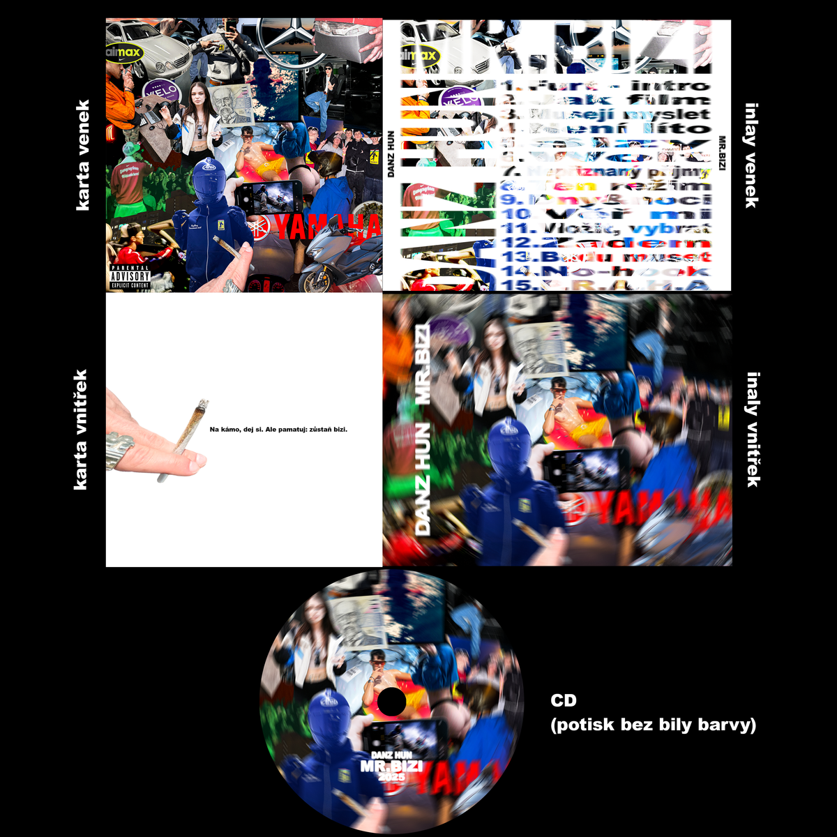 DANZ HUN - Mr. Bizi (Album CD)