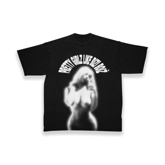 "PRETTY GIRLZ" T-shirt (black)
