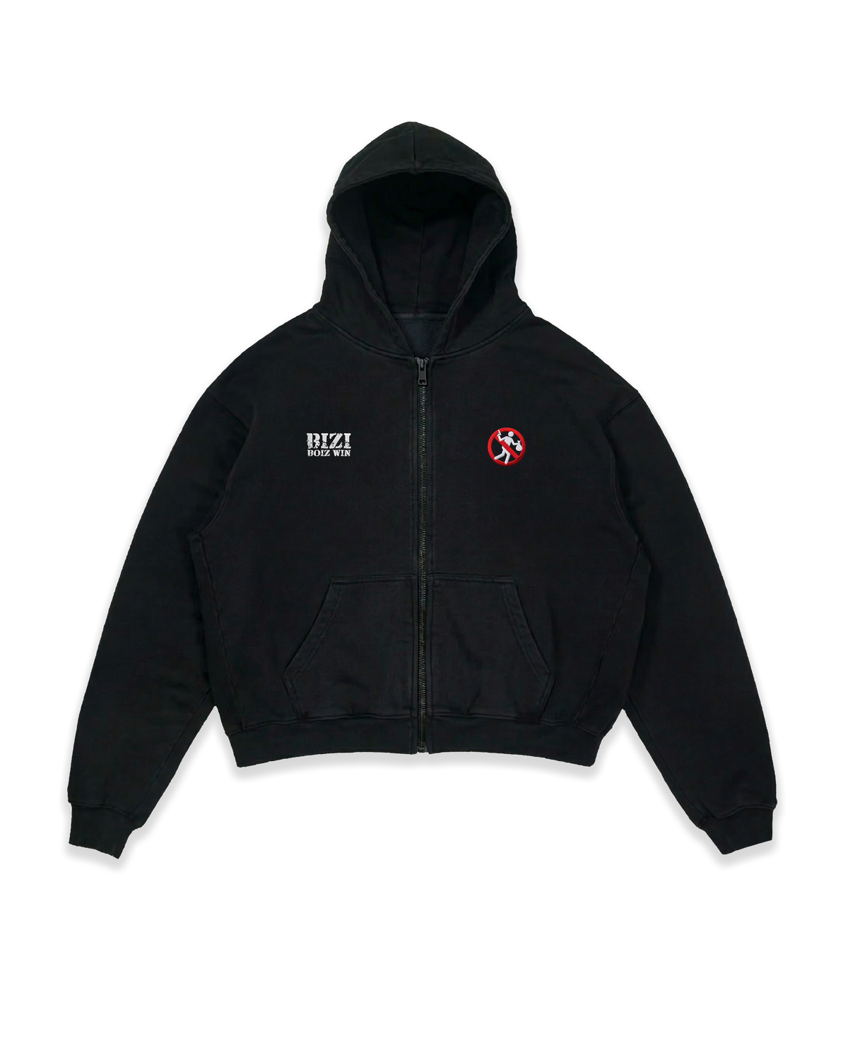 "RULEZ" Zip Hoodie