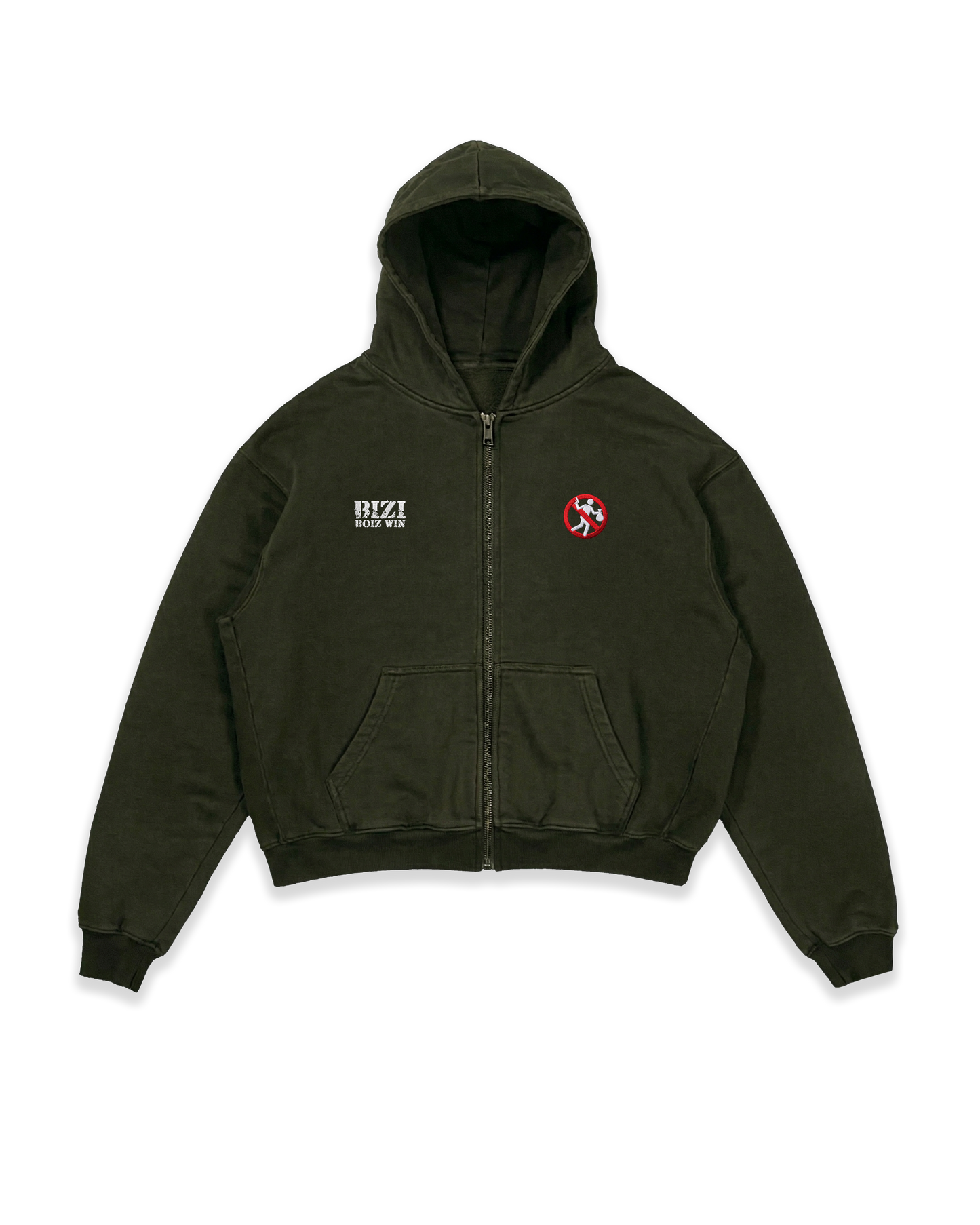 "RULEZ" Zip Hoodie