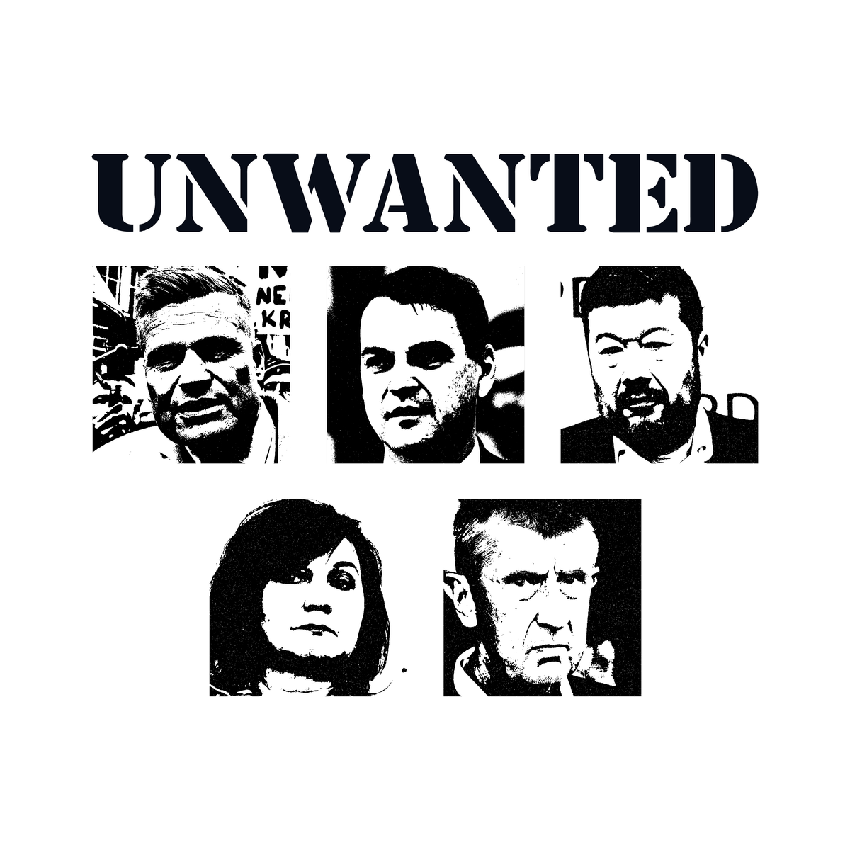 UNWANTED T-Shirt (Political satire)