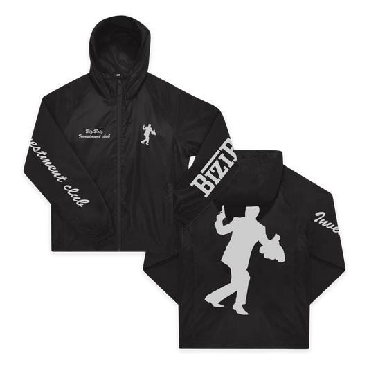 "FAST MONEY" Wind&Waterproof Reflective Jacket (black)