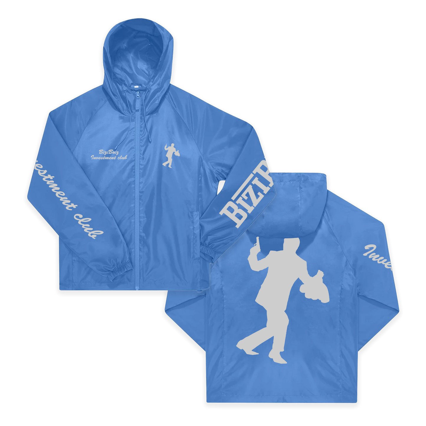 "FAST MONEY" Wind & Waterproof Reflective Jacket