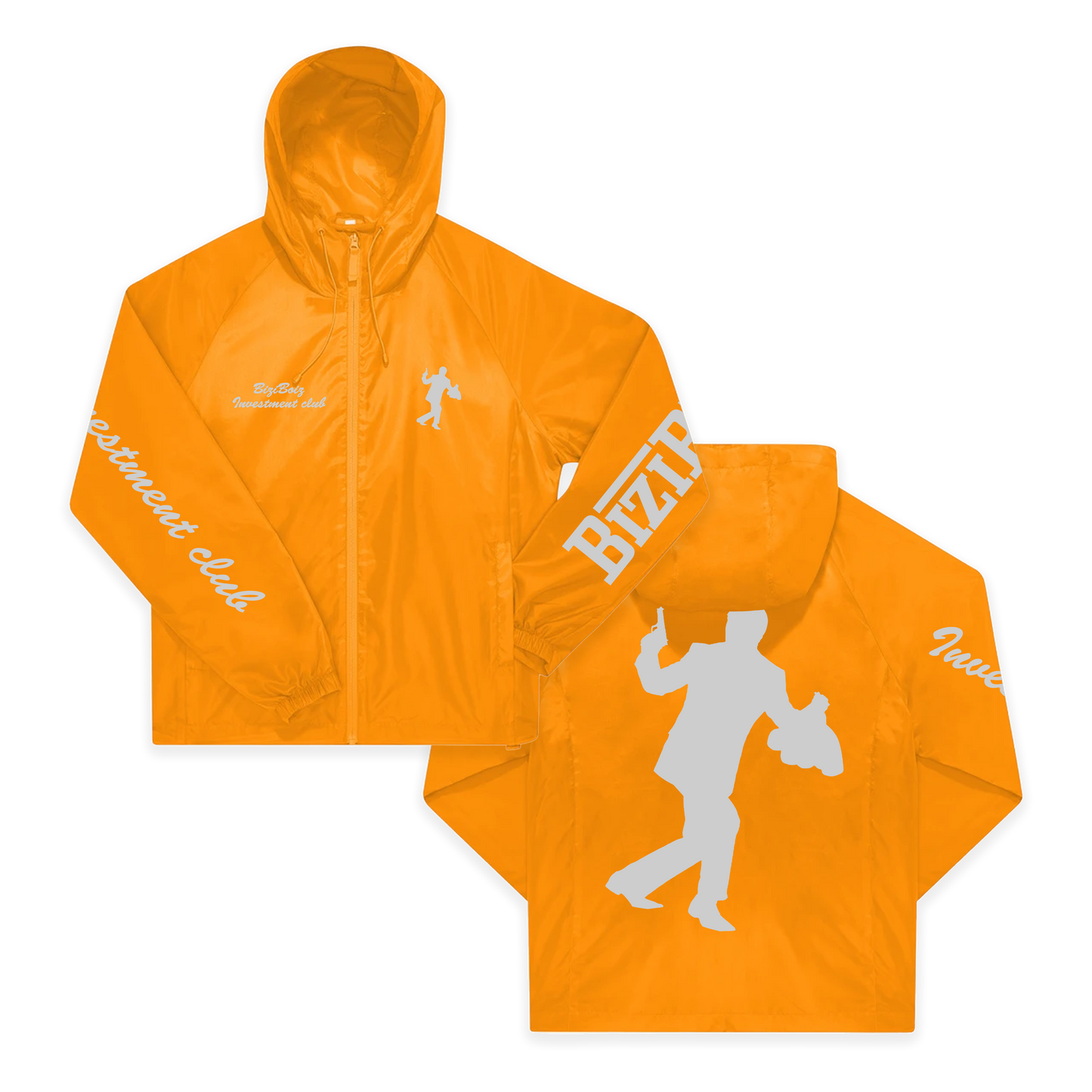 "FAST MONEY" Wind & Waterproof Reflective Jacket