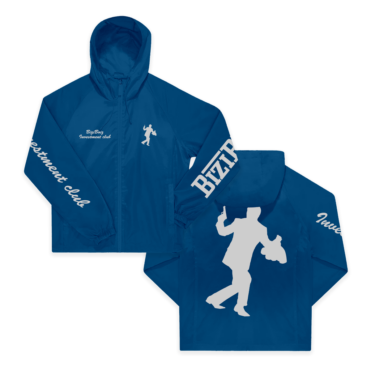 "FAST MONEY" Wind & Waterproof Reflective Jacket